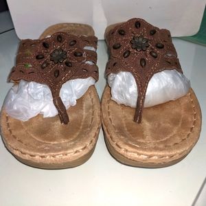 Earth Spirit Beaded Sandals